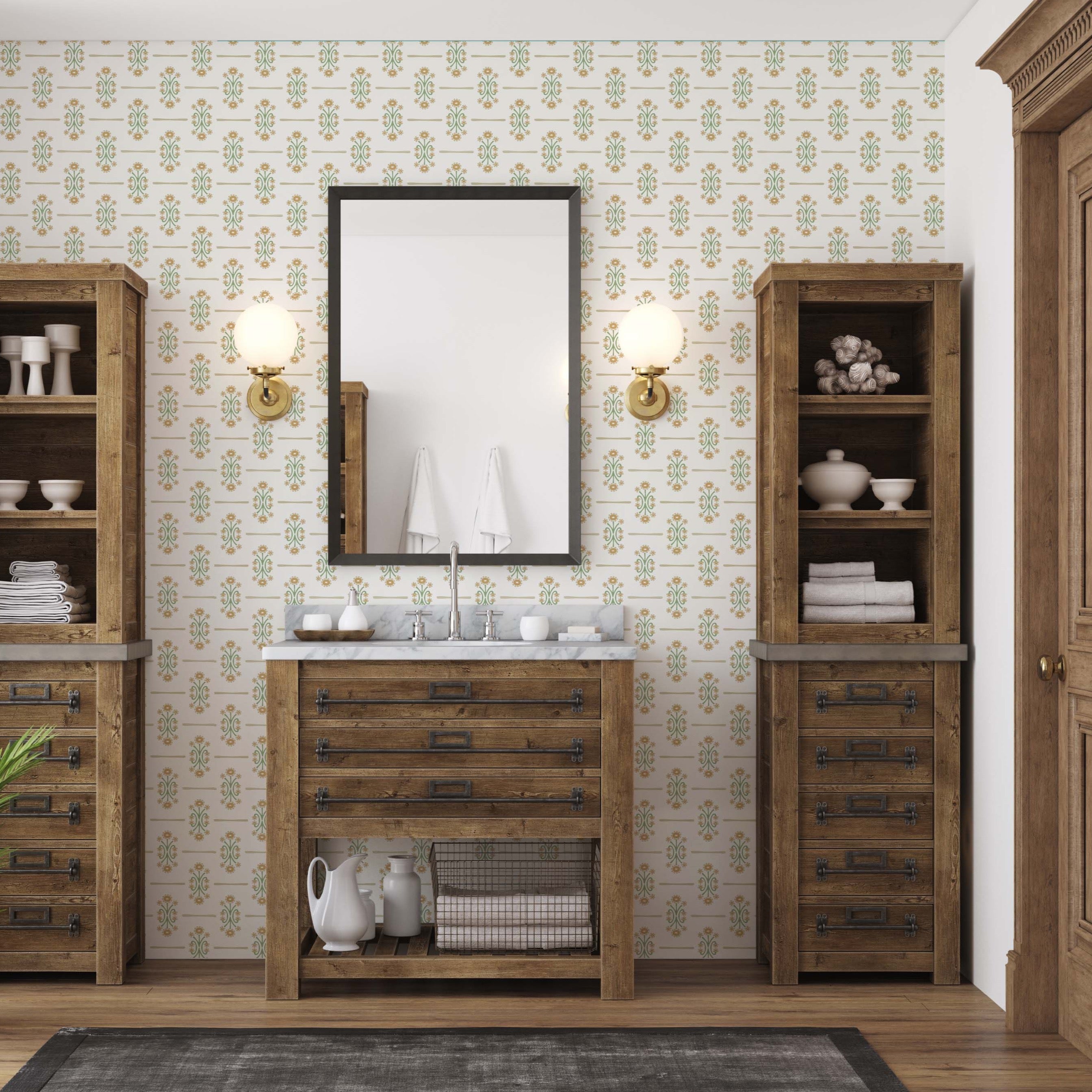 Nellie Wallpaper By Heights Design Studio