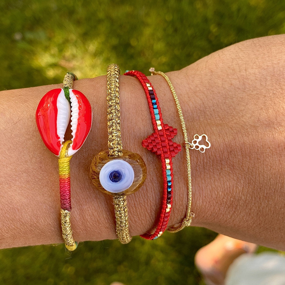 Miyuki Heart Bracelet