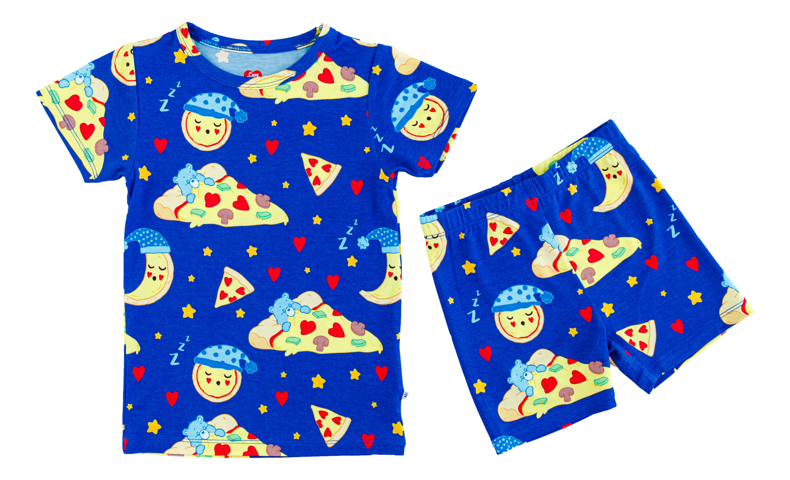 Care Bears™ Bedtime Pizza 2-piece Pj:  Short