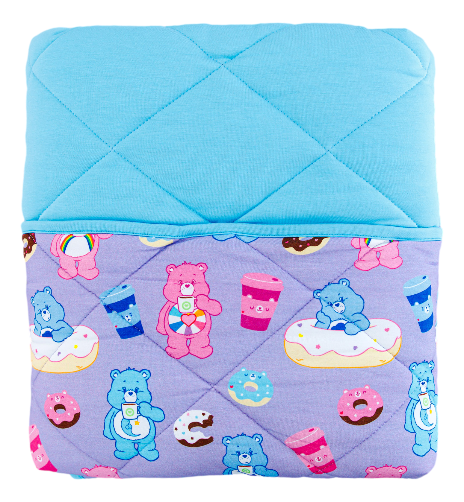 Care Bears™ Donuts And Coffee Toddler Birdie Quilt