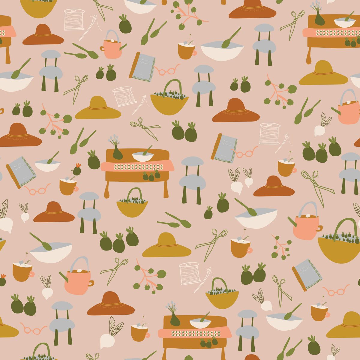 Cecily Wallpaper By Meghan Pauley Nespeca