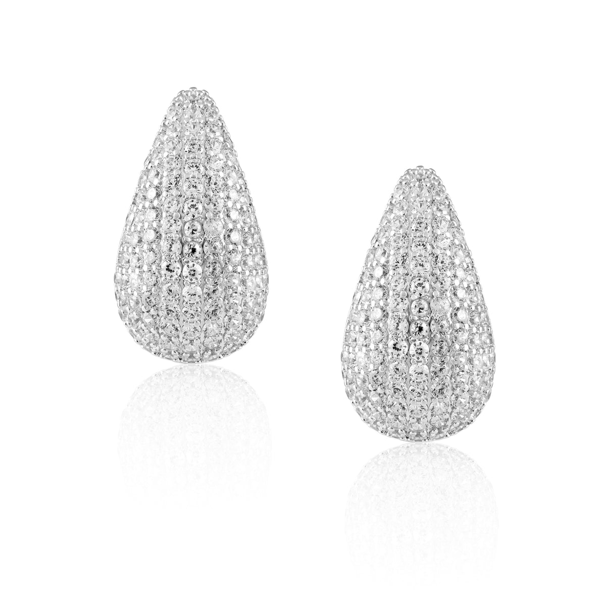 Celine Cz Raindrop Earring