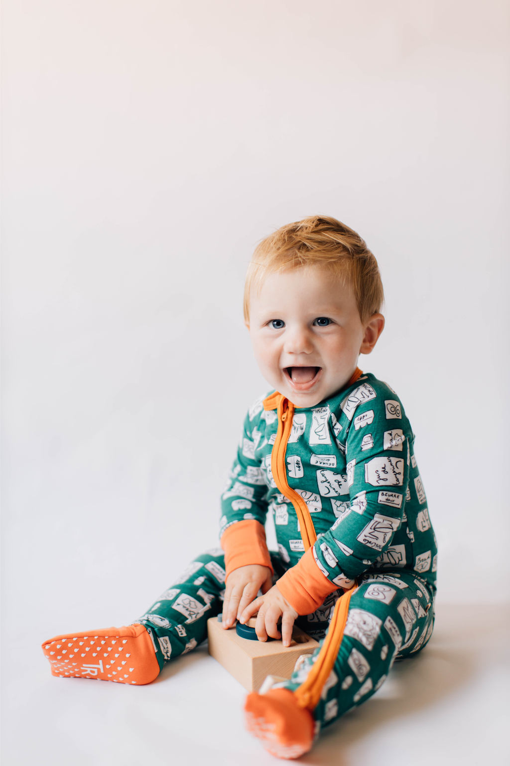 Milk & Cereal Spread Convertible Romper