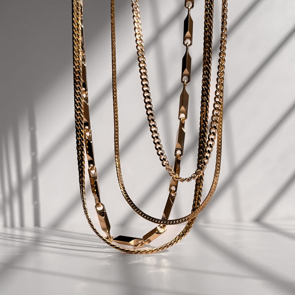 Mini Dani Herringbone Necklace