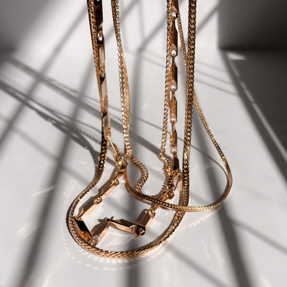 Mini Dani Herringbone Necklace