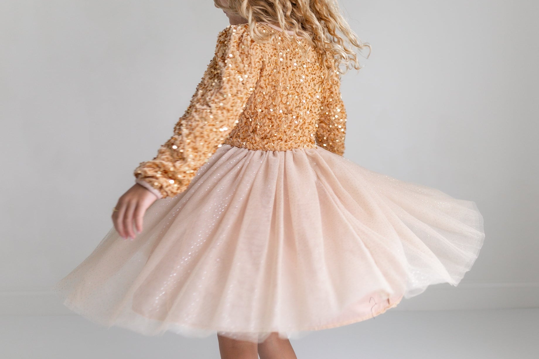 Champaign Sequin Dress