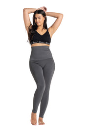 Snapback™ Postpartum Leggings - Charcoal Gray