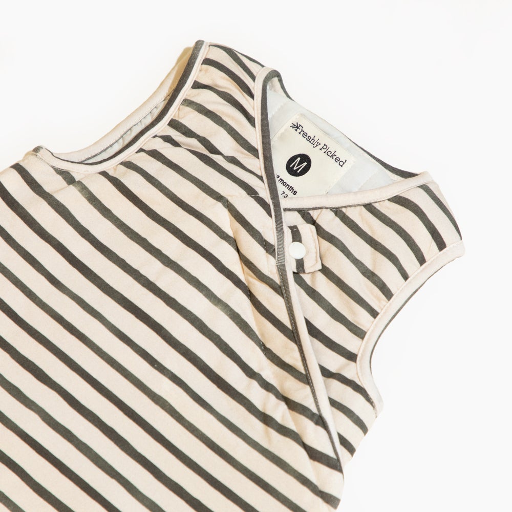 Charcoal Stripes Sleep Sack