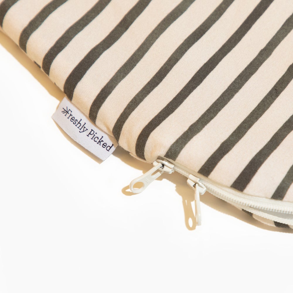 Charcoal Stripes Sleep Sack