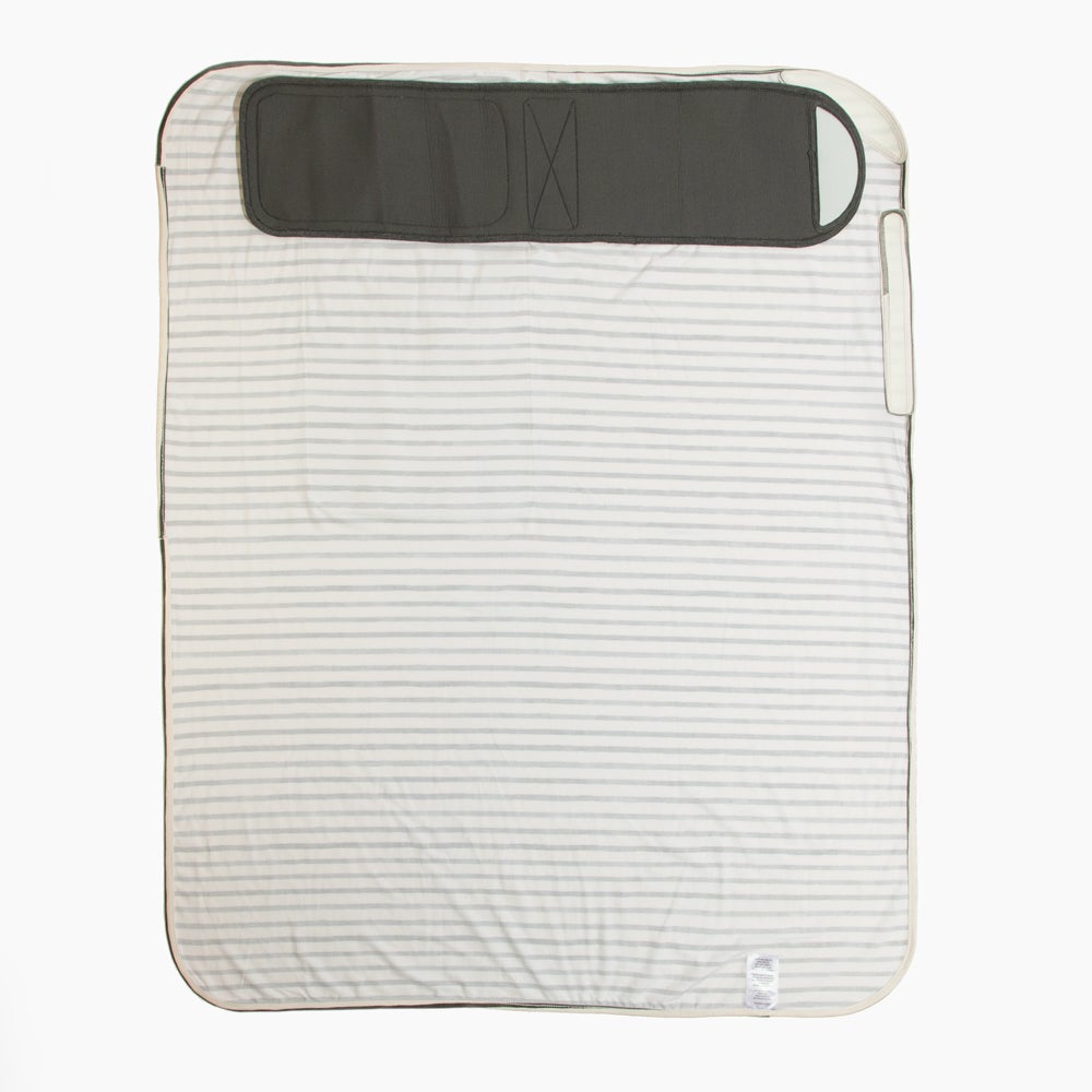 Charcoal Stripes Swaddle Ii