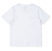Charles Men's Shortsleeve Pocket T-shirt - White
