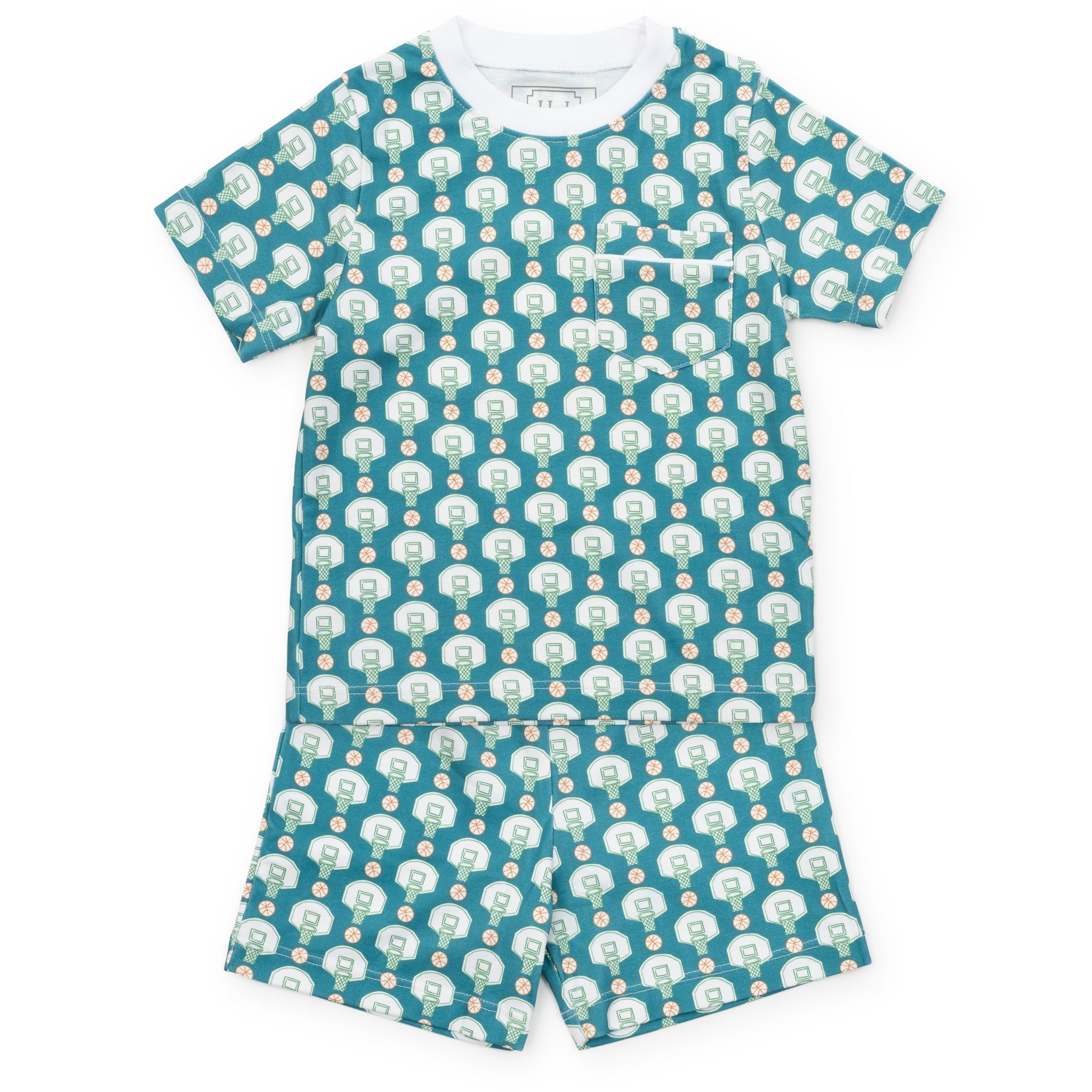 Charles Boys' Short Set - Basketball Game