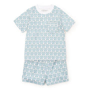 Charles Boys' Short Set Golf Crest Blue