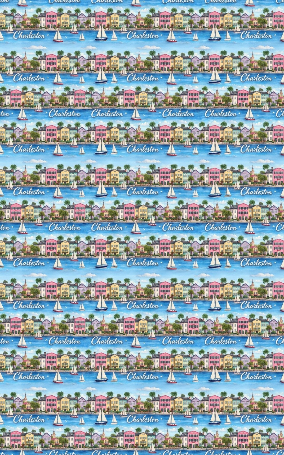 Charleston Lowcountry Romance Wrapping Paper