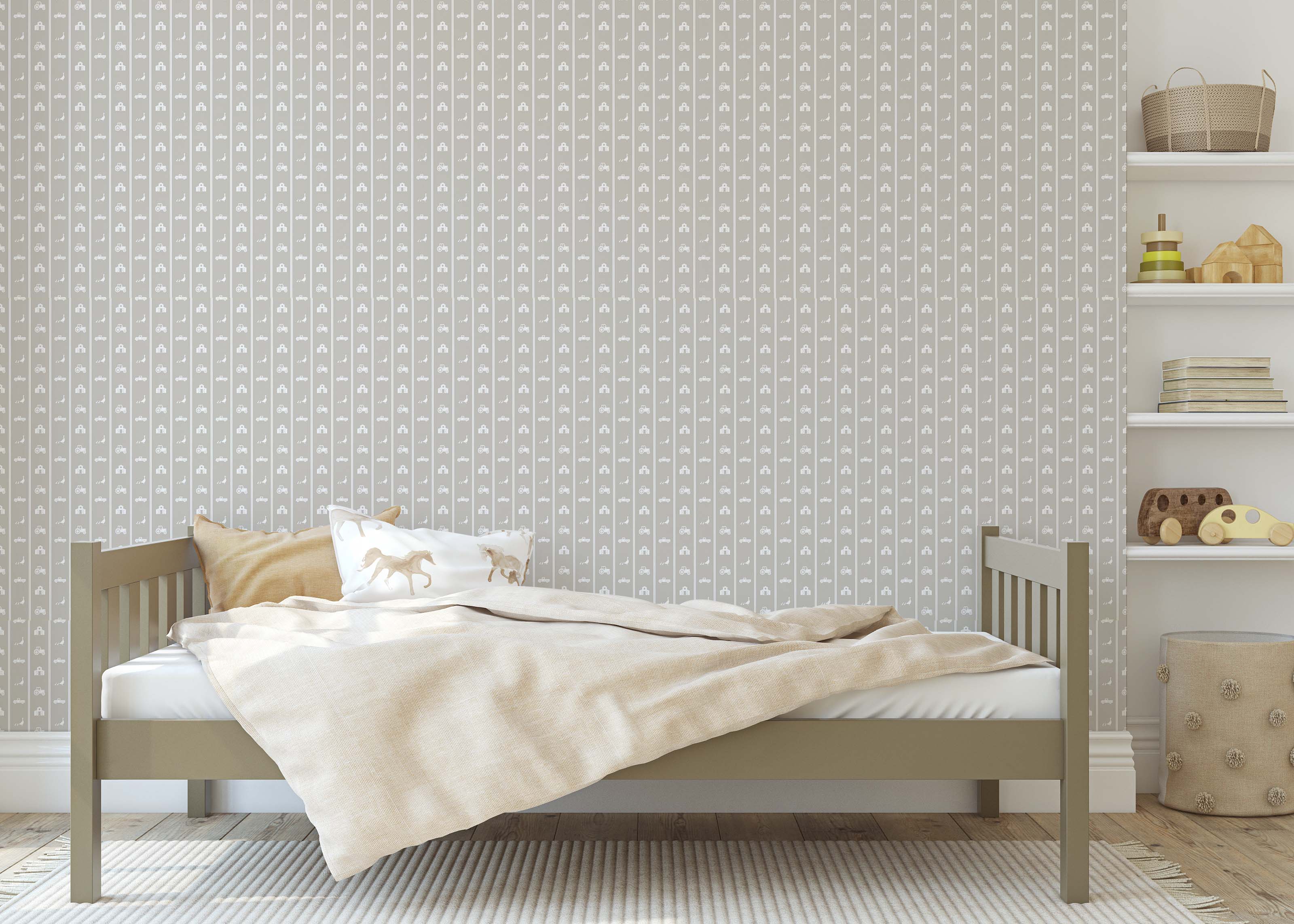 Charlie Wallpaper By Lauren Blair Hersey