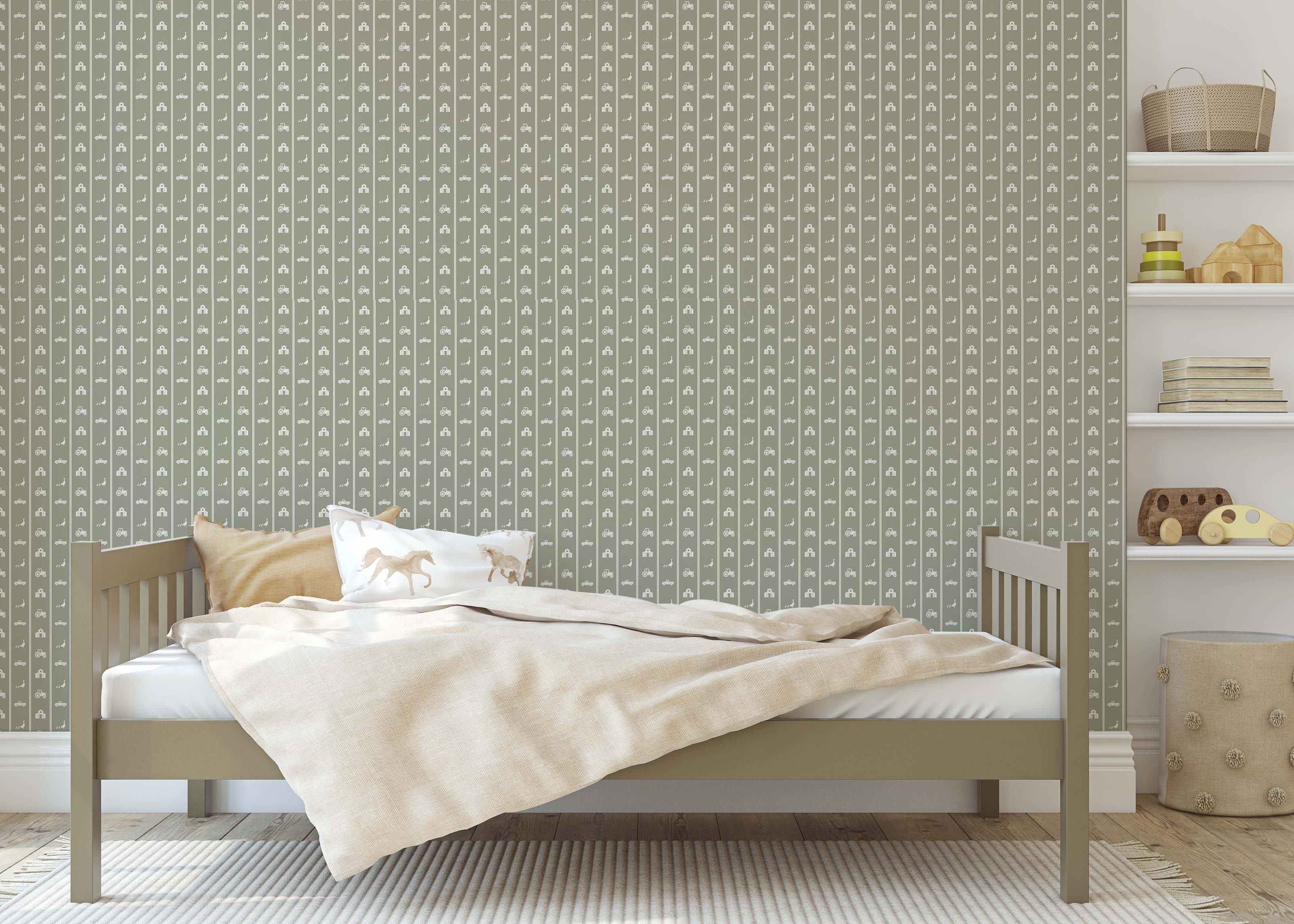 Charlie Wallpaper By Lauren Blair Hersey