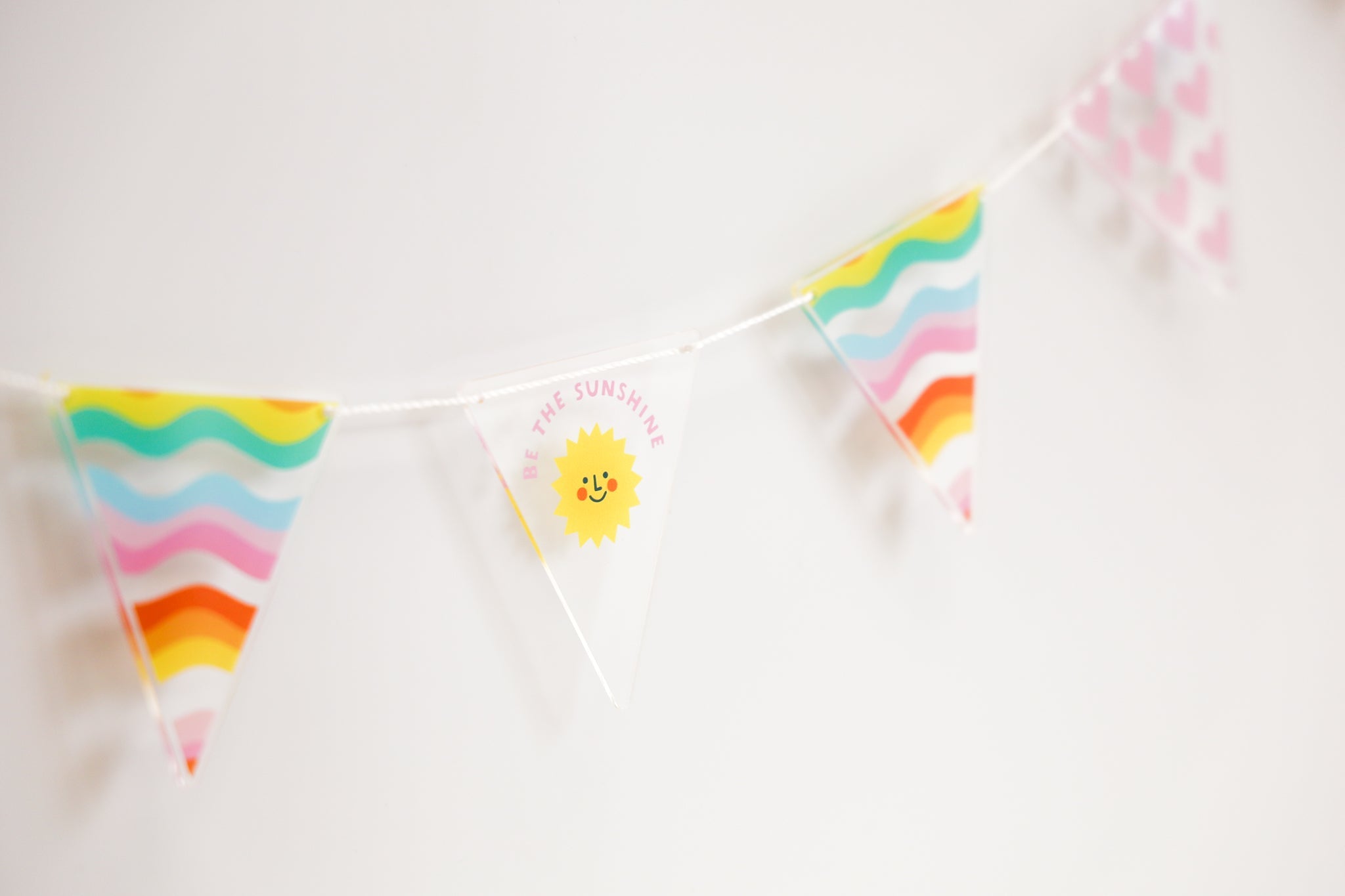 Chasing Rainbows Acrylic Garland