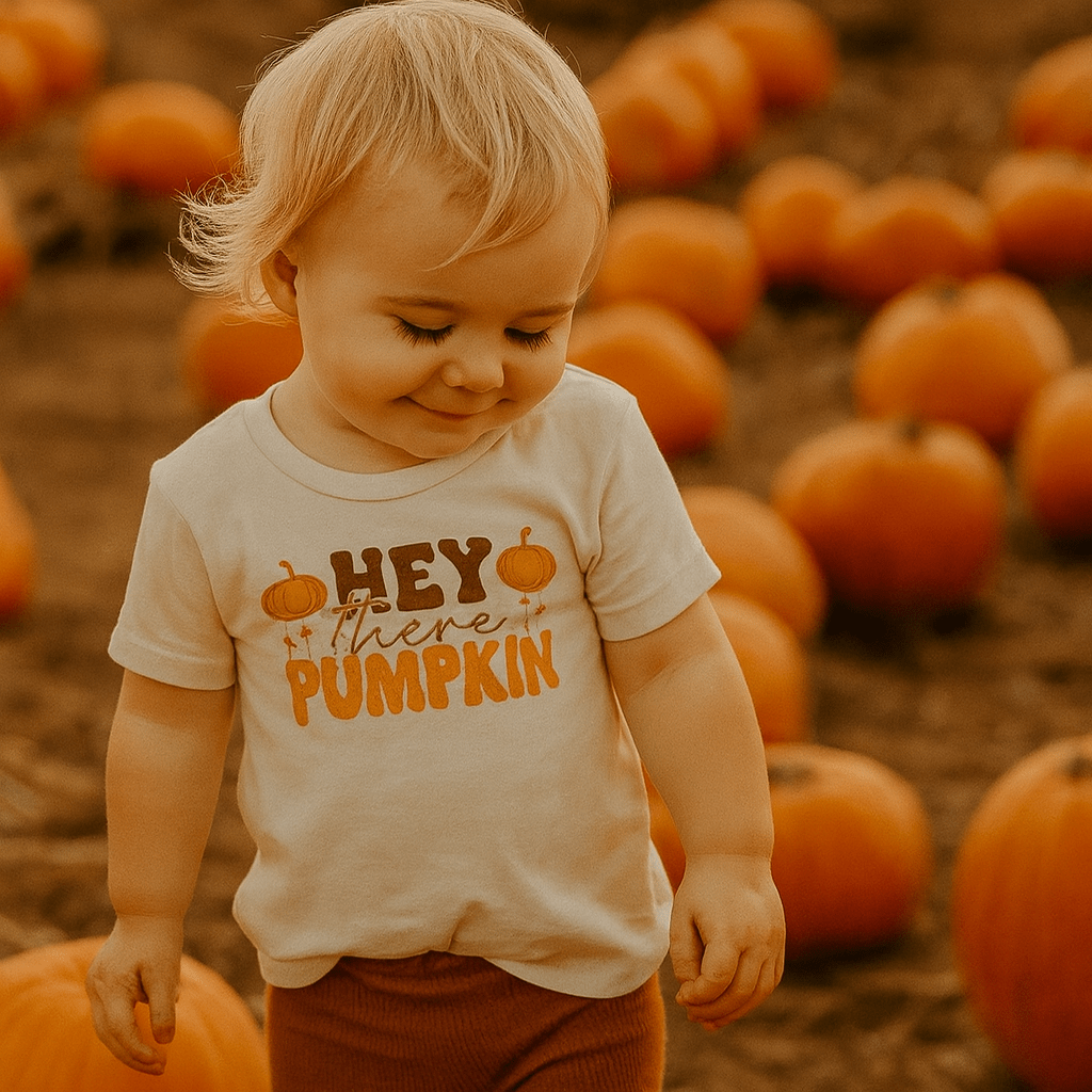 Graphic Tee | Hey There Pumpkin