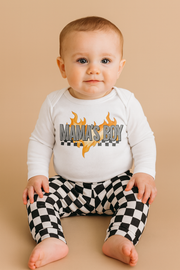 Black & White Checkered Baby & Toddler Leggings