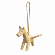 Wooden Flying Horse Ornament