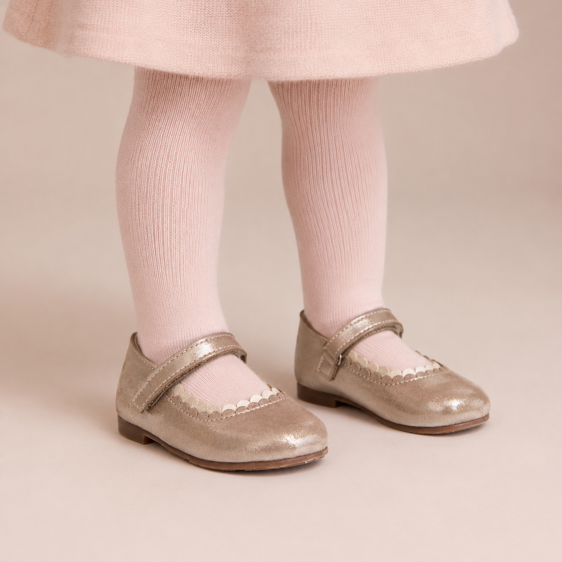 Aria Flat Toddler Blush