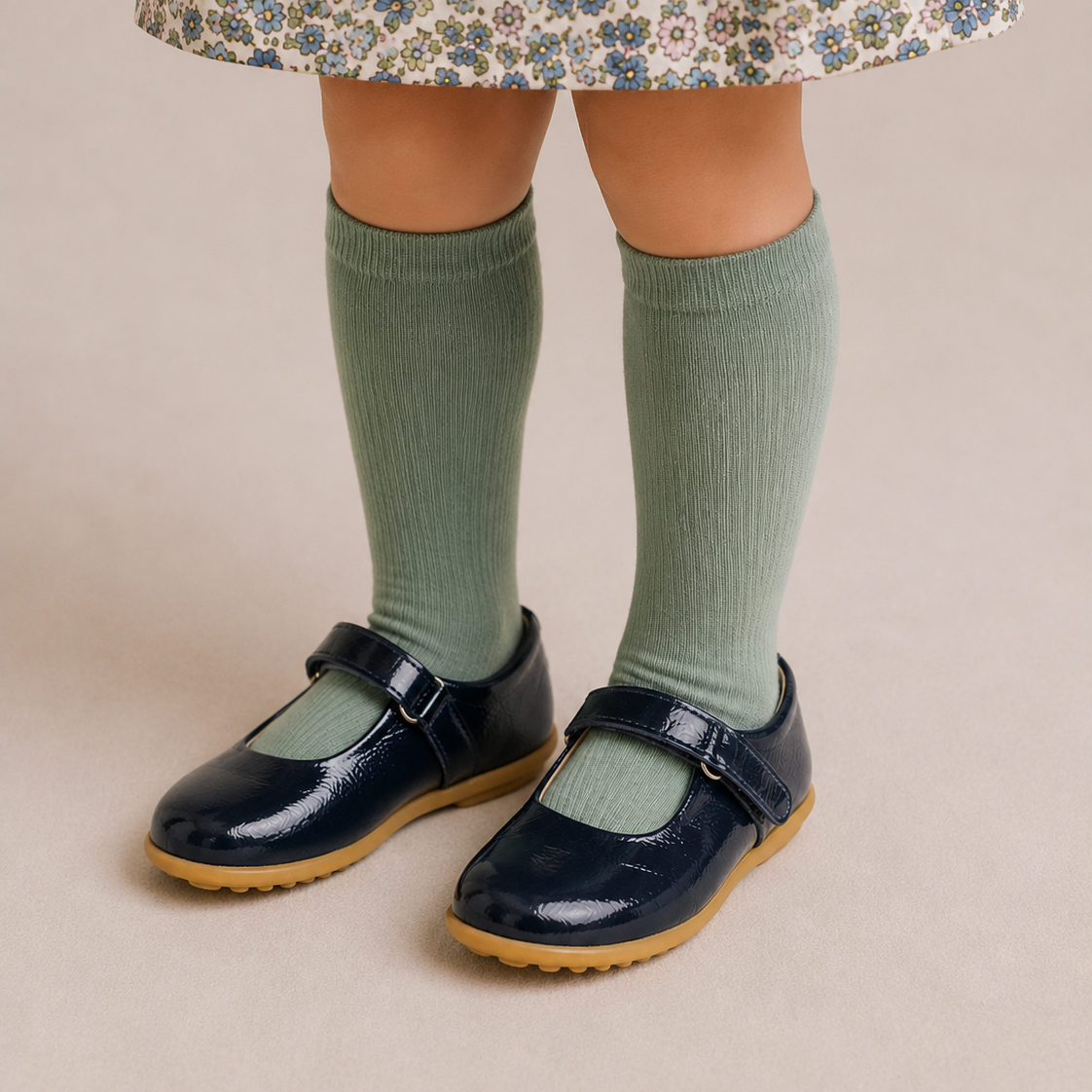 Bare Mary Jane Toddler Blue
