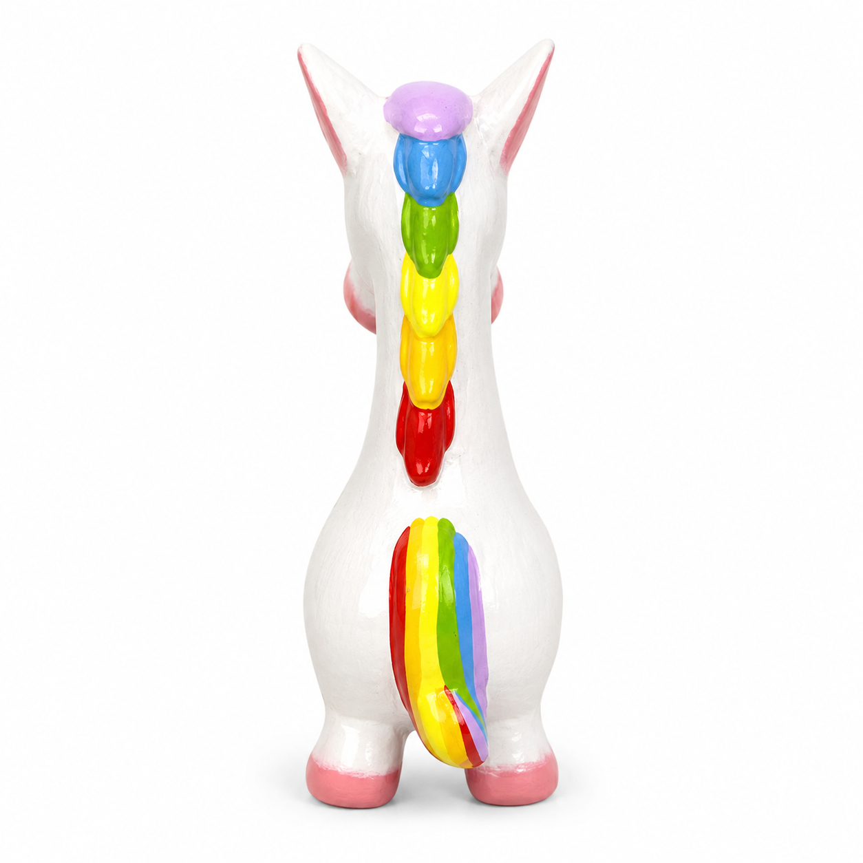 Wooden Unicorn Decoration Figurine