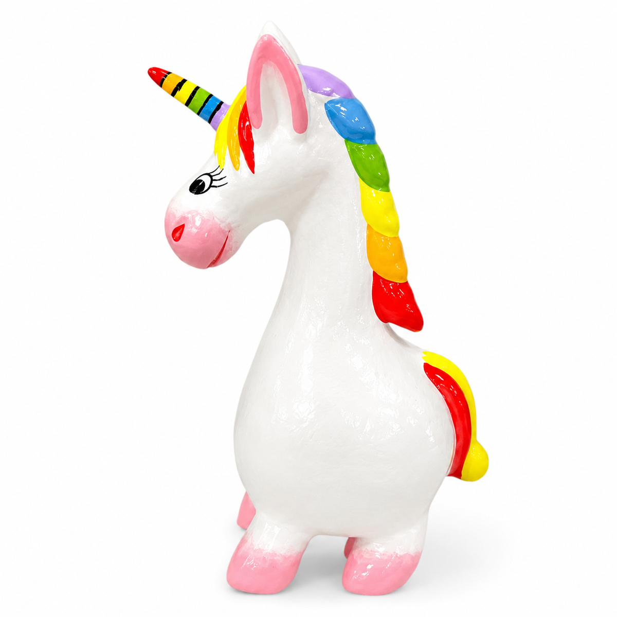 Mini Wooden Unicorn Figurine