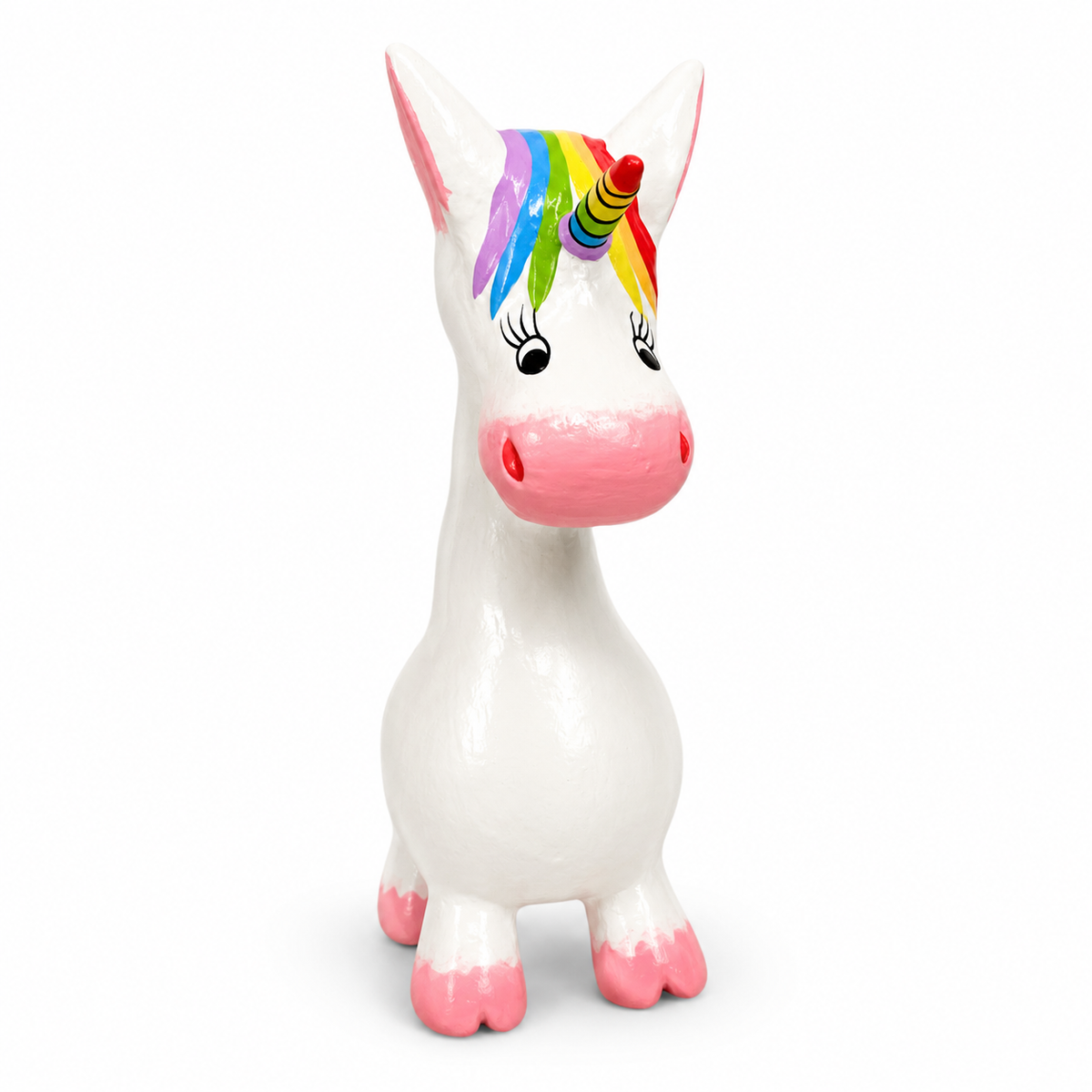 Wooden Unicorn Decoration Figurine