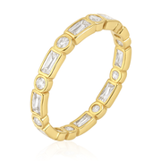 Aimee Cz Bezel Ring
