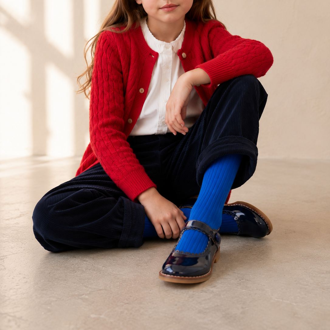 Mary Jane Patent Navy Blue