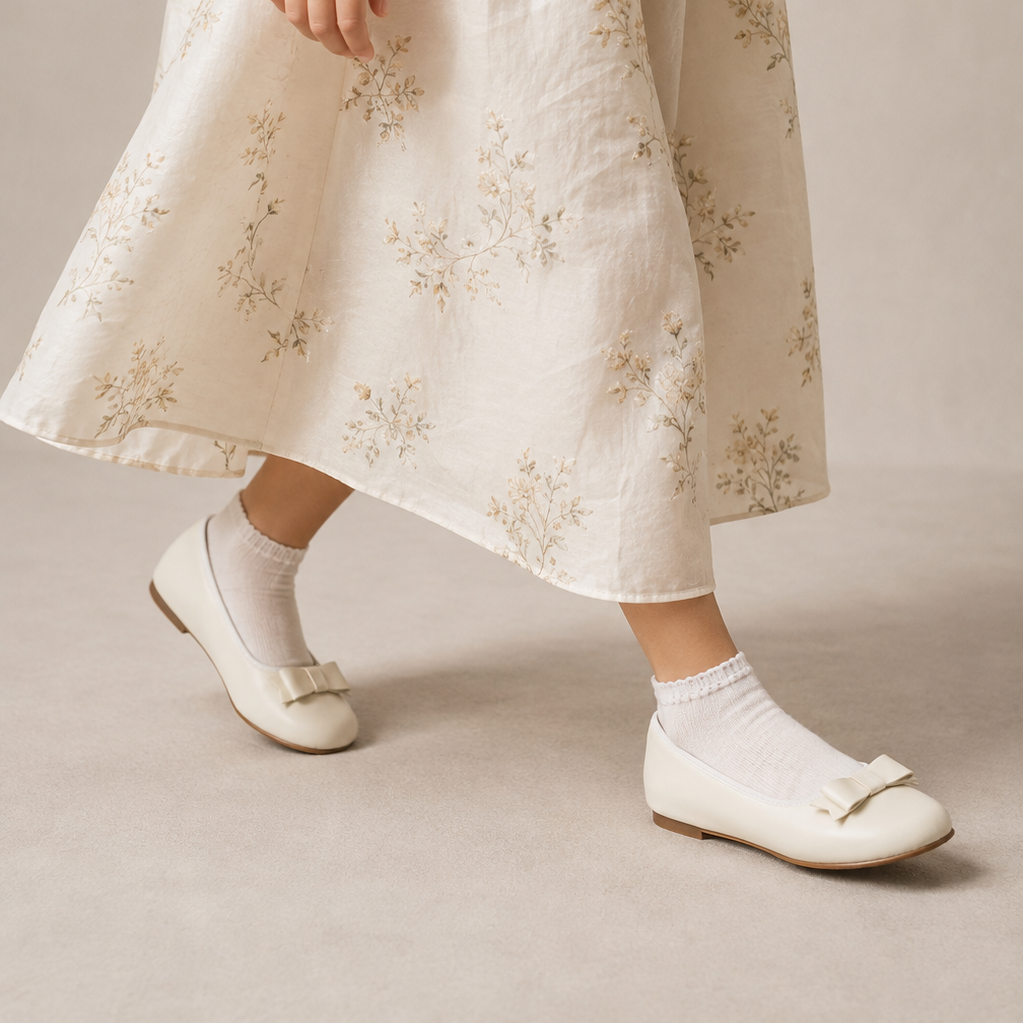 Camille Flats Bone