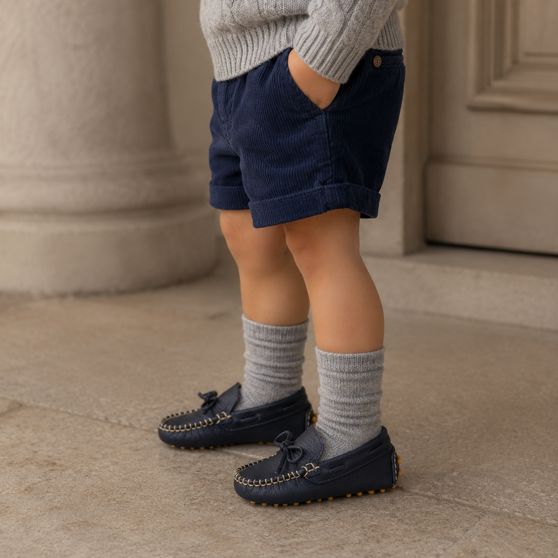 Driver Loafer Toddlers Navy