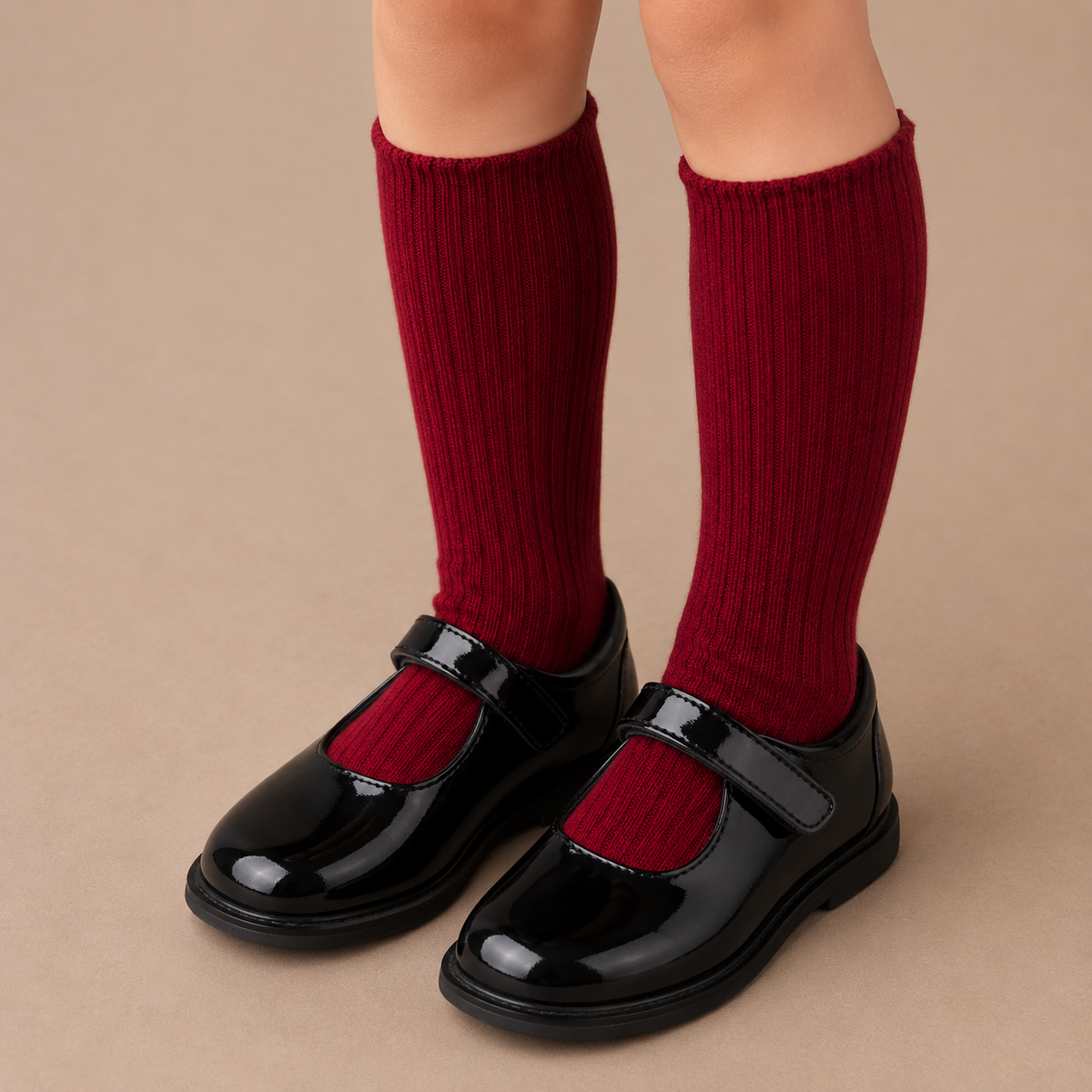 Zoe Mary Jane Patent Black