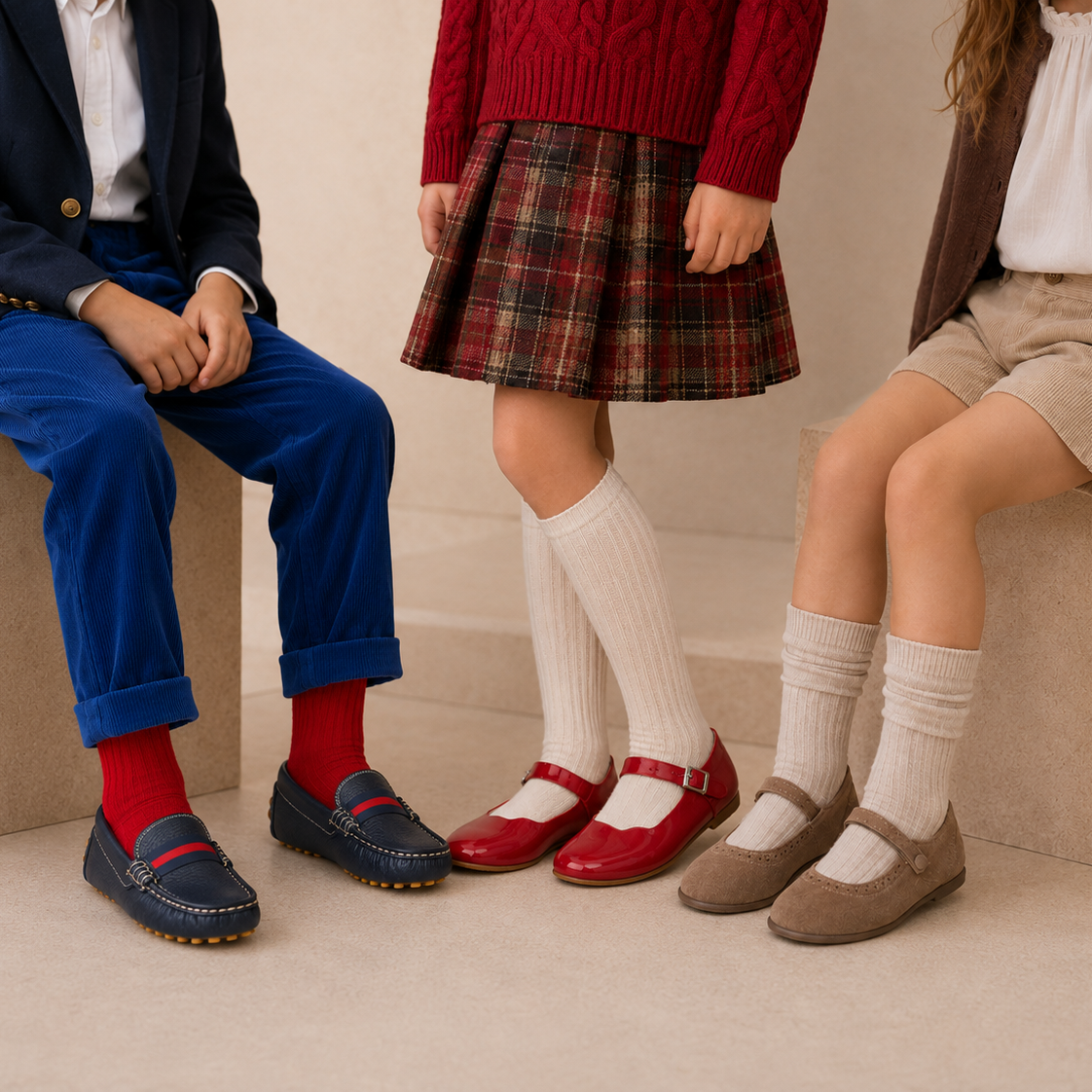 Ondina Flats Patent Red