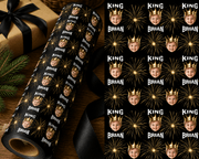 Personalized King/queen Wrapping Paper | Custom Gift Wrap
