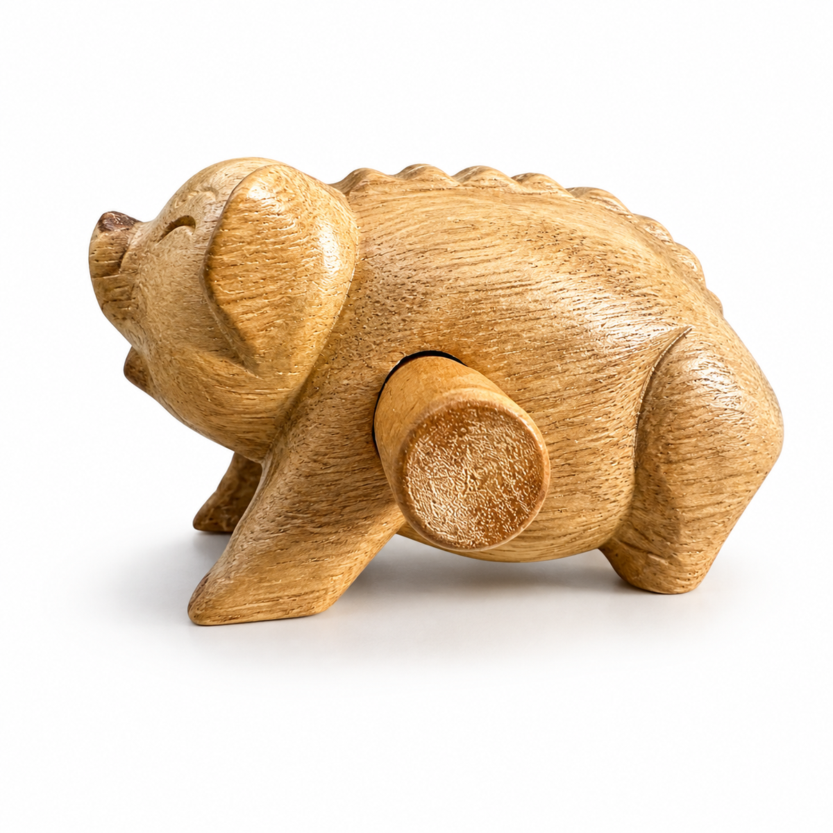 4" Wooden Musical Pig Percussion Instrument