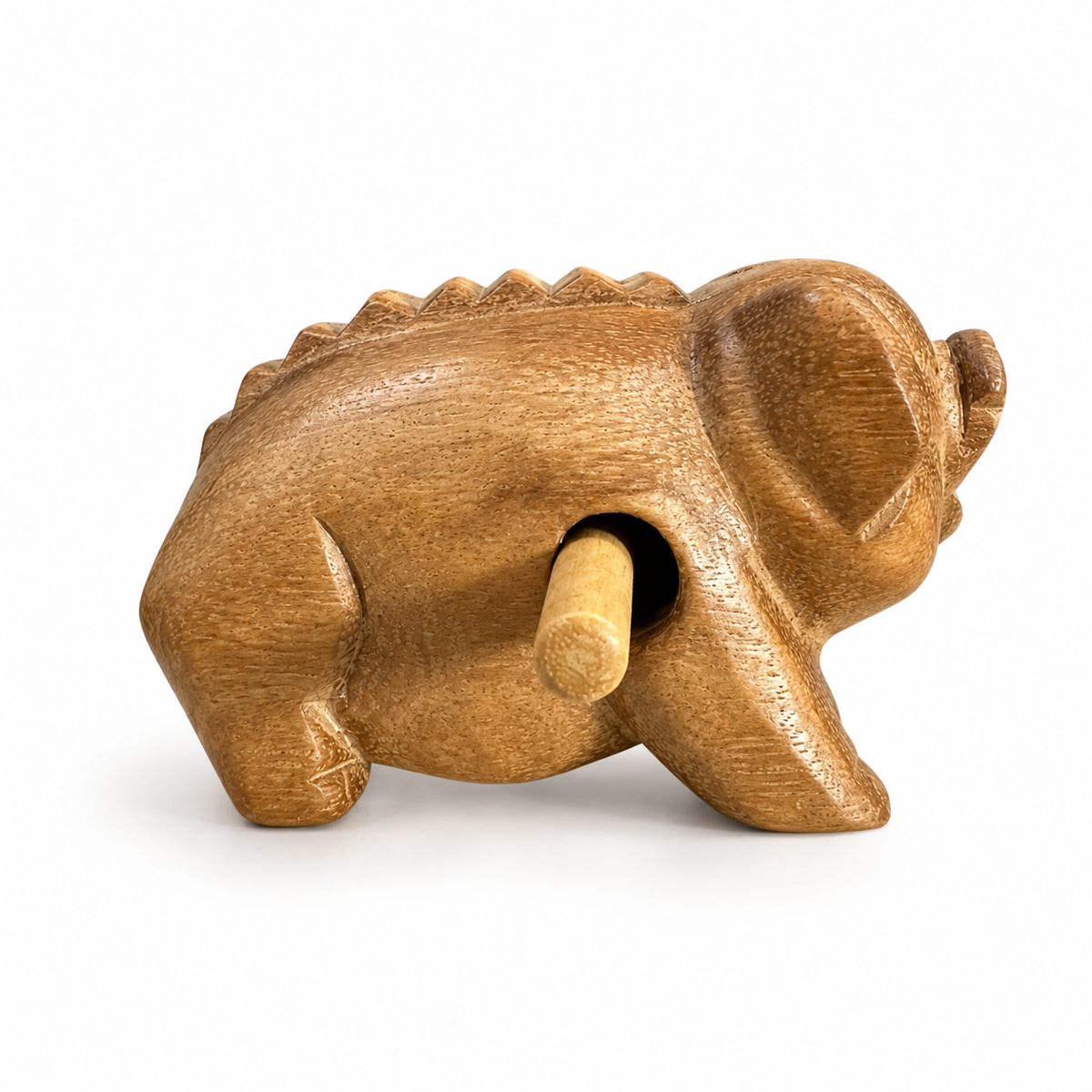 4" Wooden Musical Pig Percussion Instrument