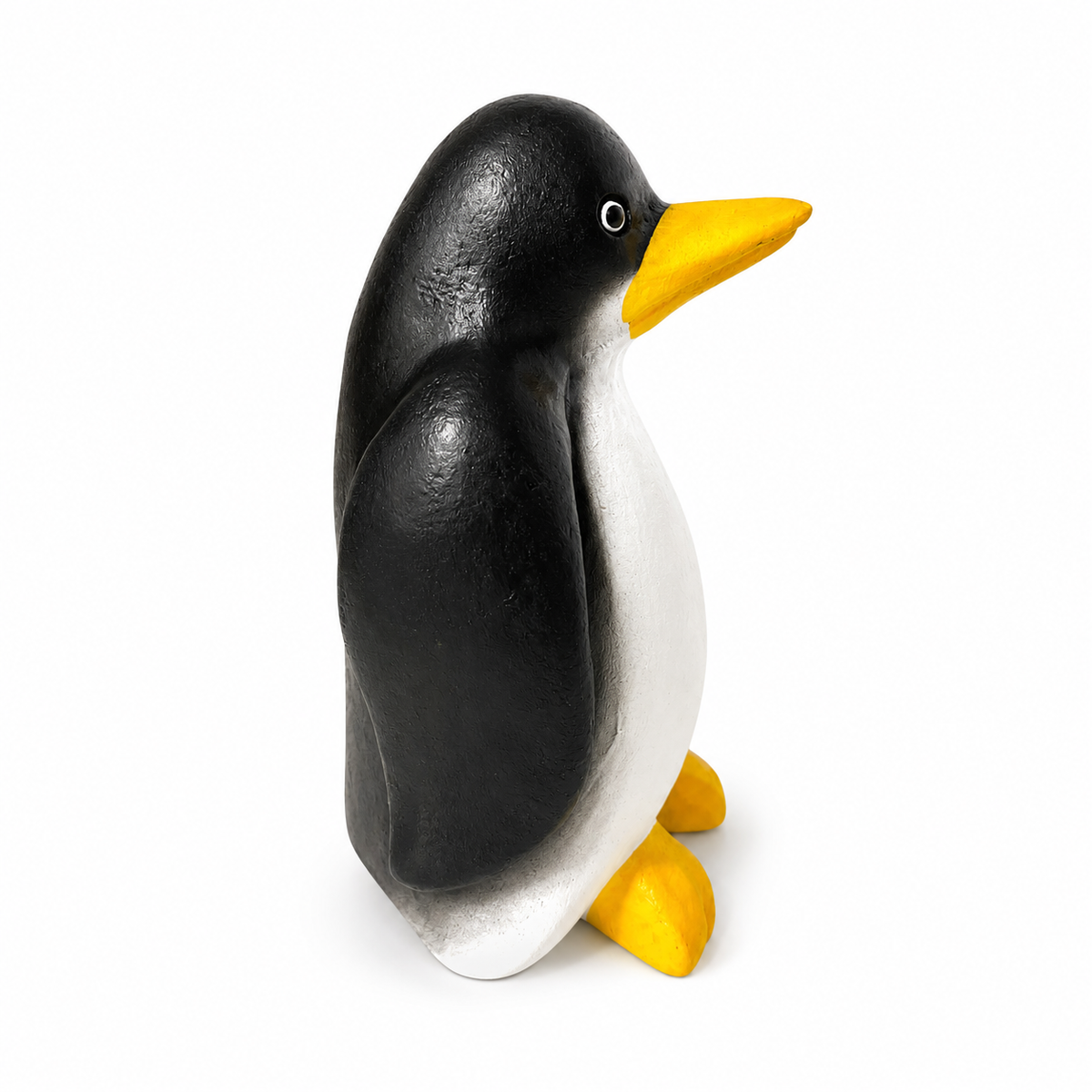 4" Painted Wooden Musical Whistle Penguin Instrument