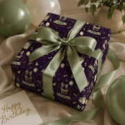 Personalized Birthday Pup Wrapping Paper | Custom Gift Wrap