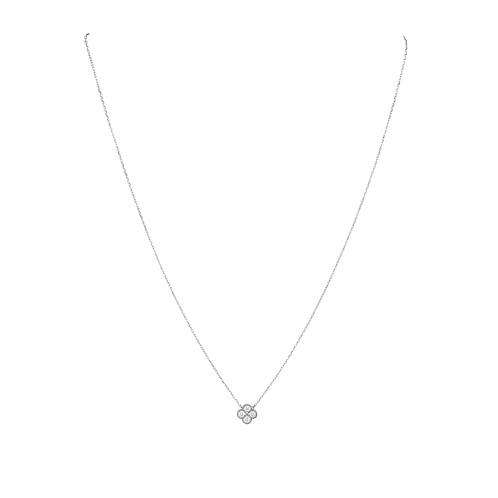 Mini Gracie Cz Pendant Necklace