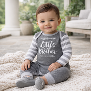 Little Brother Cotton Romper