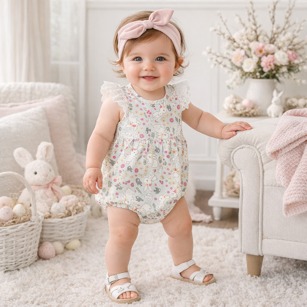 Cottontail Easter Bubble Bodysuit