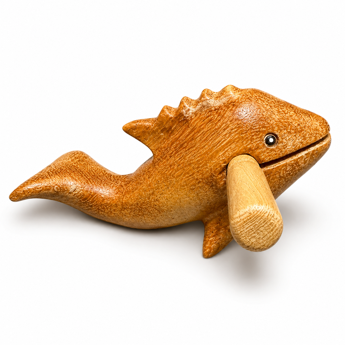 4" Wooden Musical Whistle Dolphin Percussion Instrument