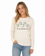 In My Mahjong Era Women's Organic Cotton Long Sleeve Shirt