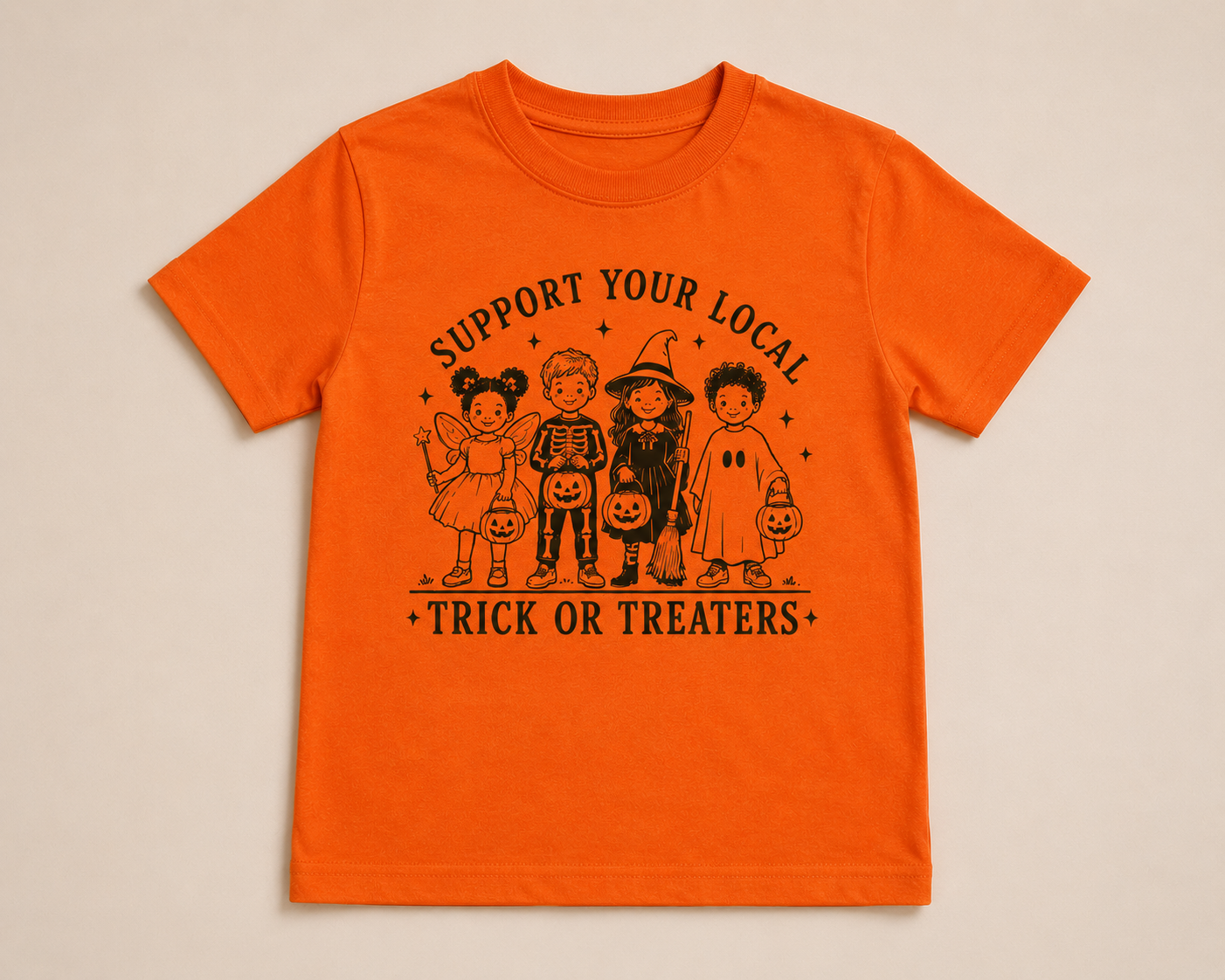 Support Your Local Trick Or Treaters Tee