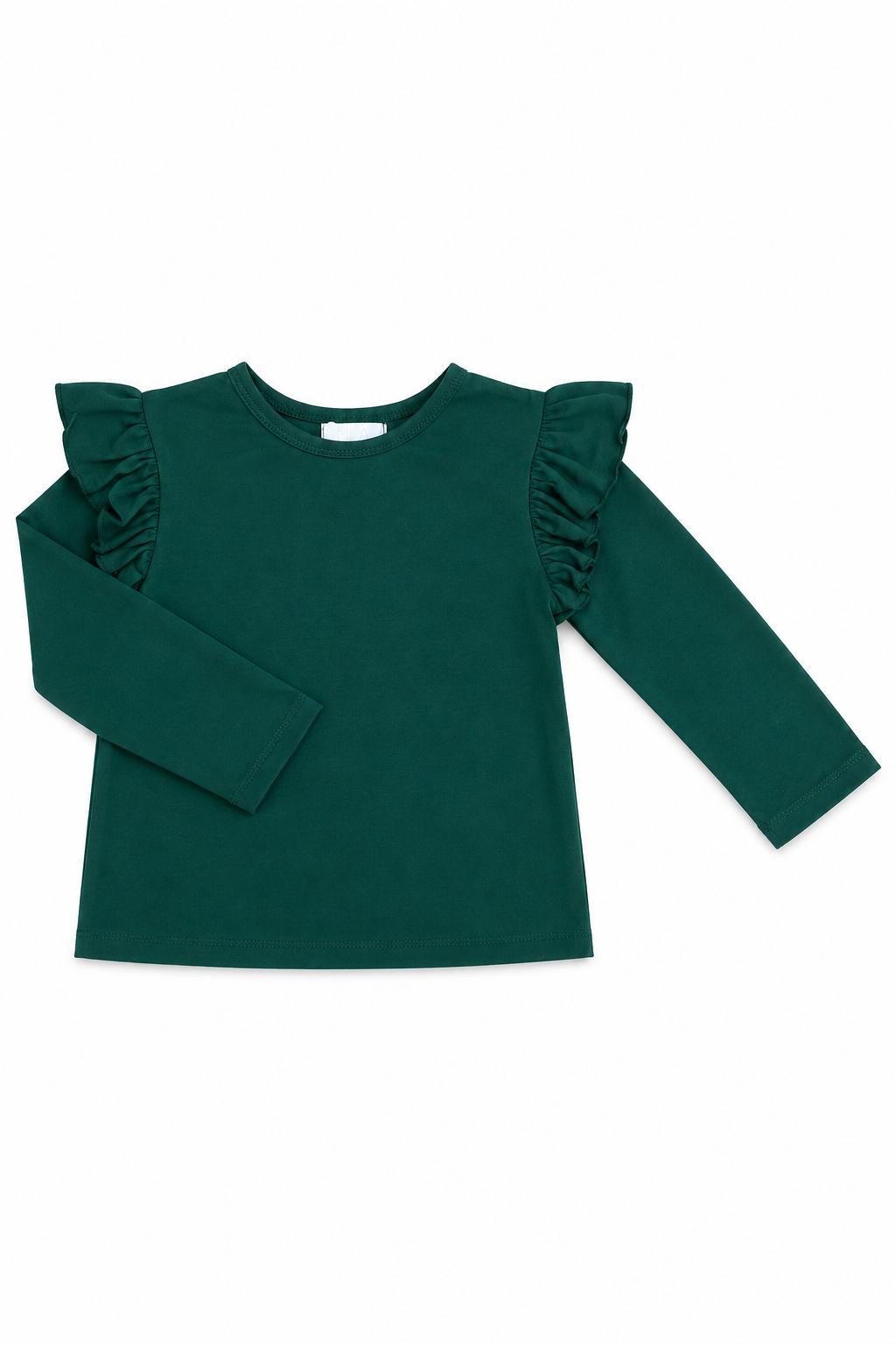 Spruce L/s Ruffle Tee