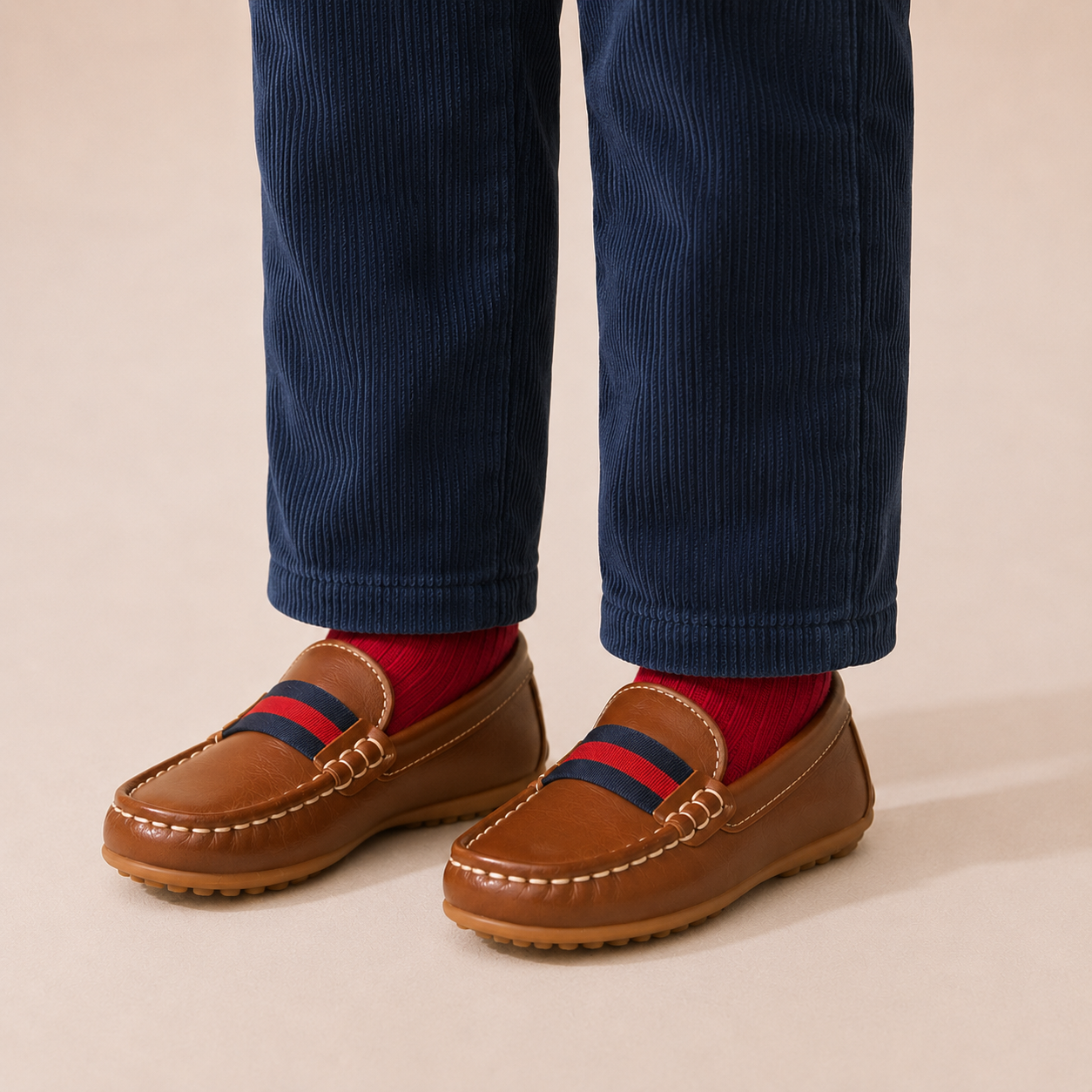 Club Loafer Natural Brown