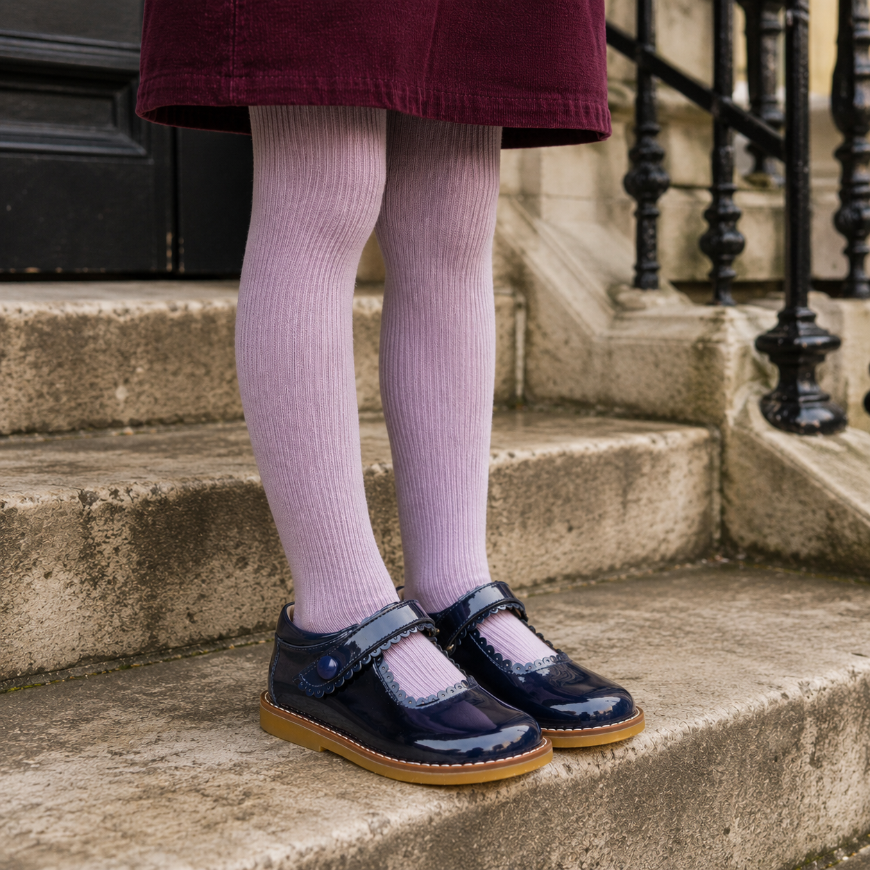 Mary Jane Patent Navy Blue
