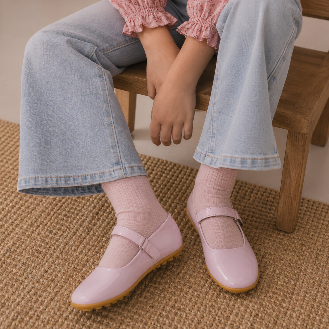 Bare Mary Jane Pink
